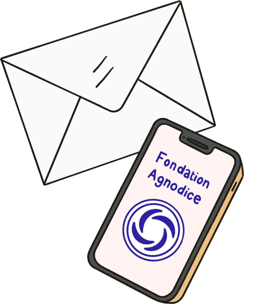 courrier et téléphone